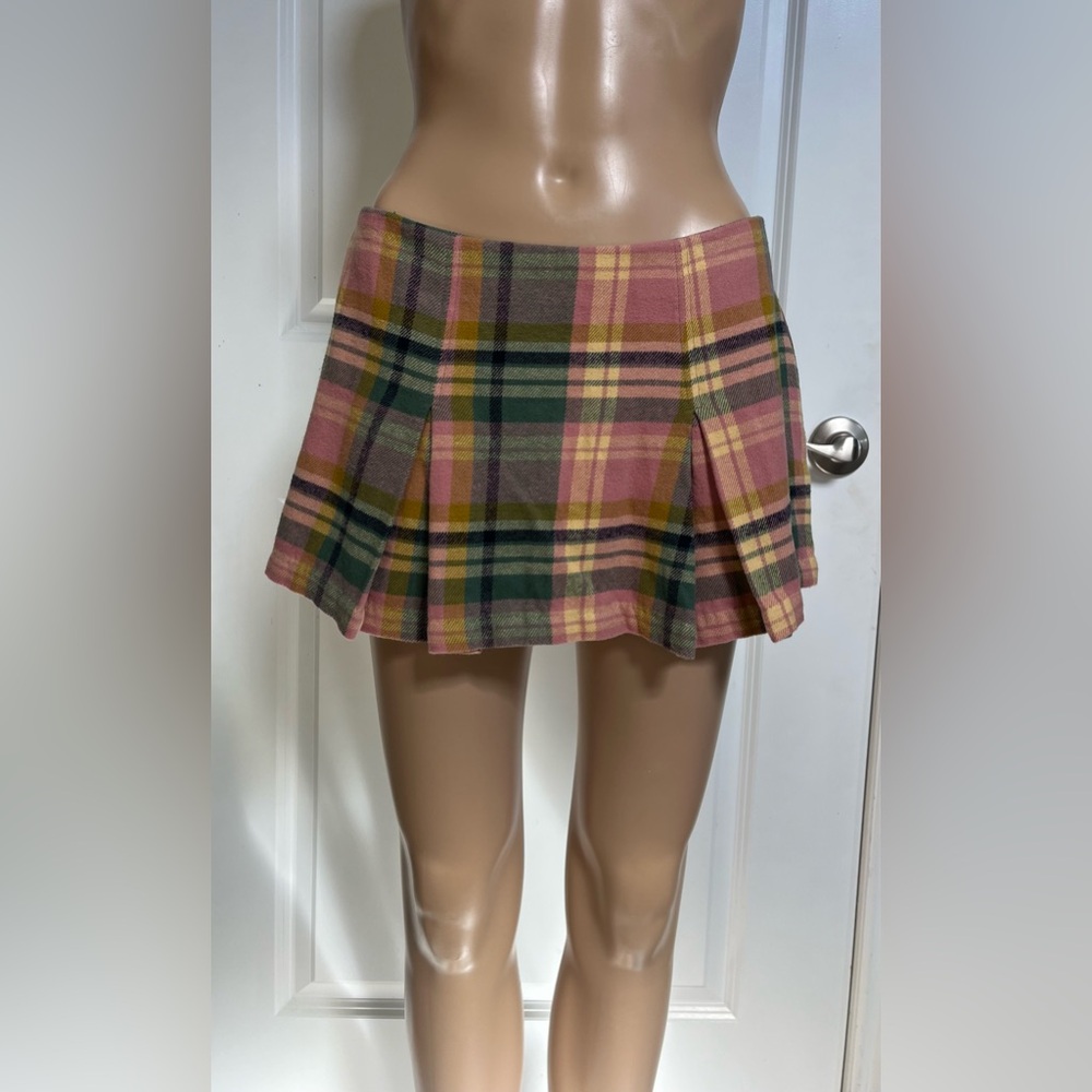 Freepeople Plaid Skort